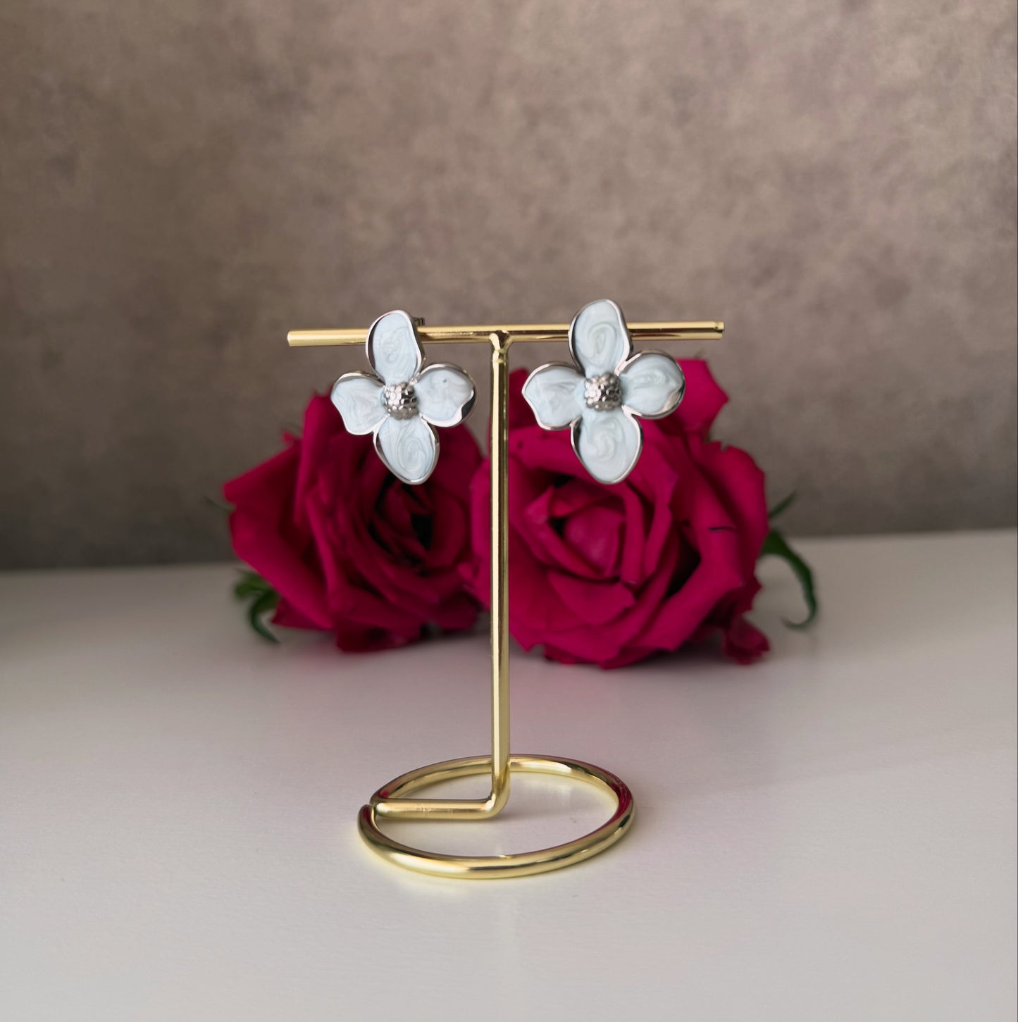 „Flora“-Ohrstecker